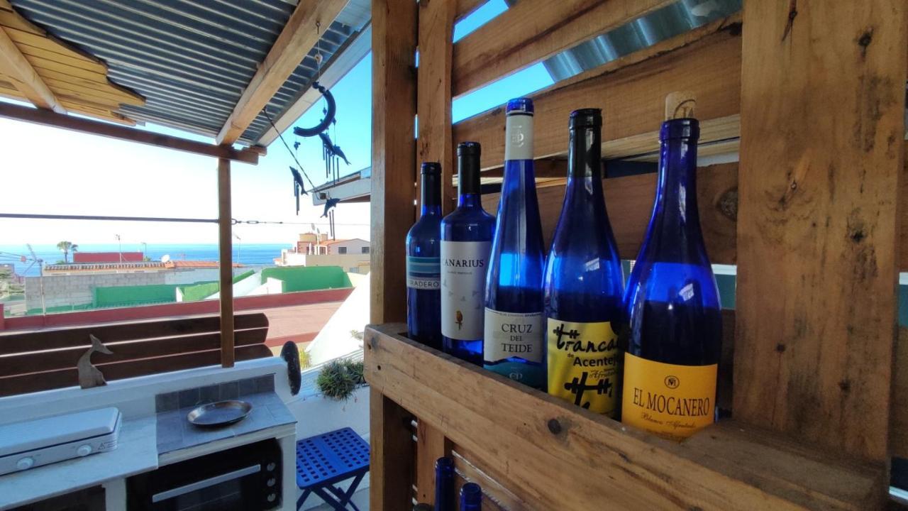 Roof Cabin De La Casita Azul プエルト・デ・ラ・クルス エクステリア 写真