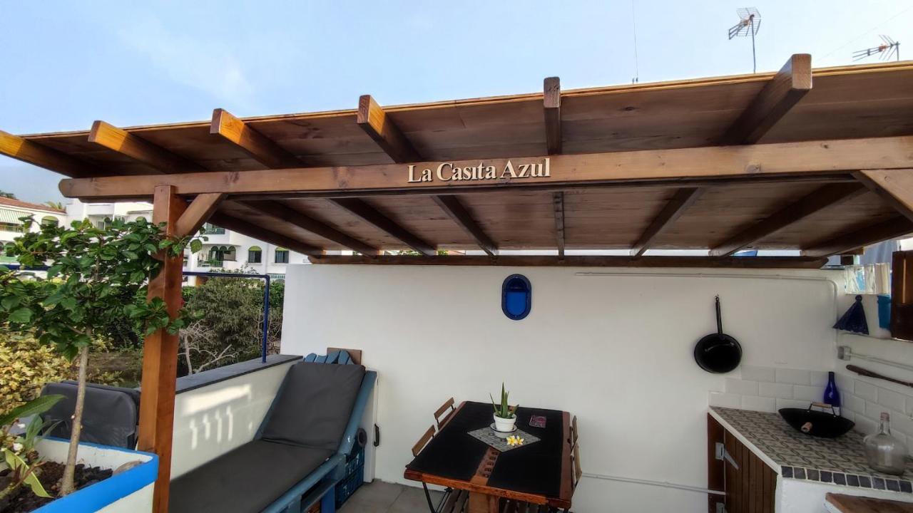 Roof Cabin De La Casita Azul プエルト・デ・ラ・クルス エクステリア 写真