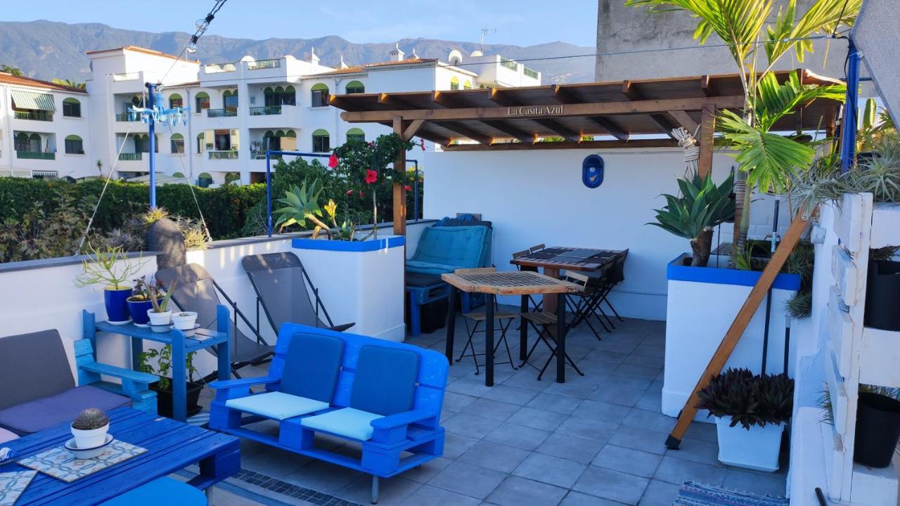 Roof Cabin De La Casita Azul プエルト・デ・ラ・クルス エクステリア 写真